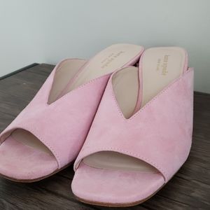 Kate spade/Caila Mules chunky heel sandals size 9